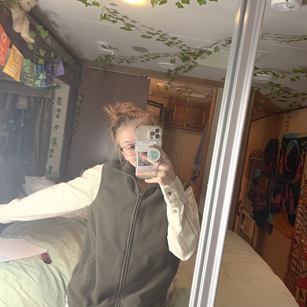 Great Northwest Brown Fleece Vest